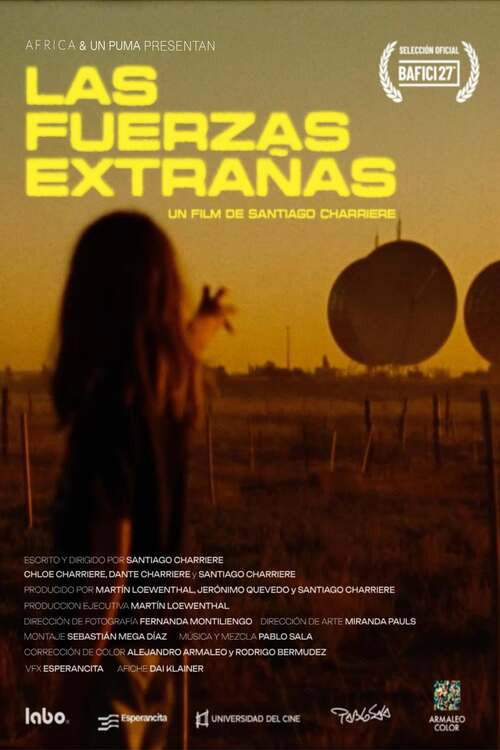 Movie poster for The Strange Forces (2026)