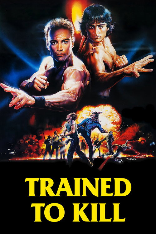Movie poster for Trained To Kill (1989)