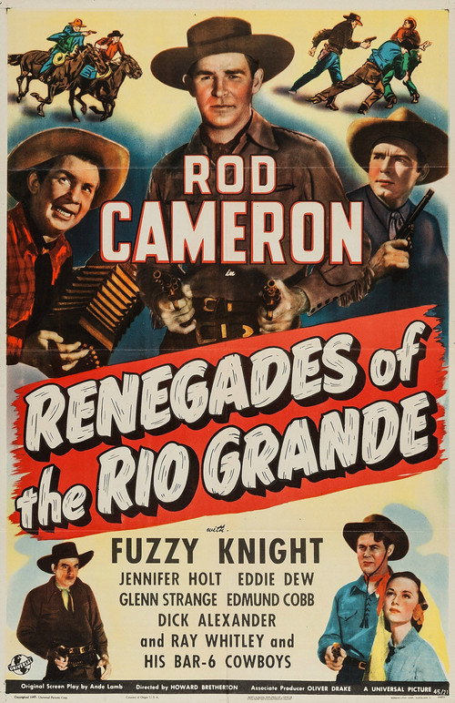 Movie poster for Renegades of the Rio Grande (1945)