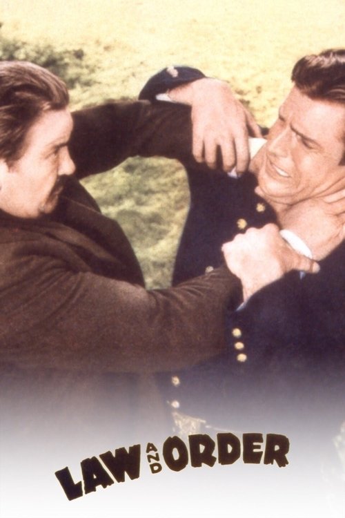 Movie poster for Law and Order (1942)
