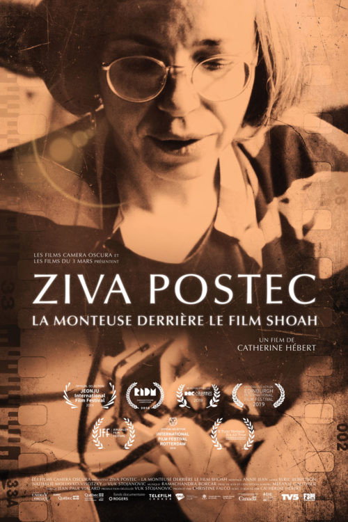 Movie poster for Ziva Postec: The Editor Behind the Film Shoah (2018)