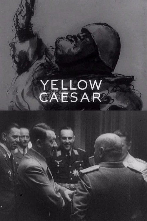 Movie poster for Yellow Caesar (1941)