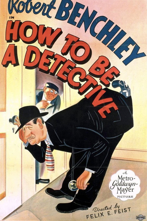 Movie poster for How to Be a Detective (1936)