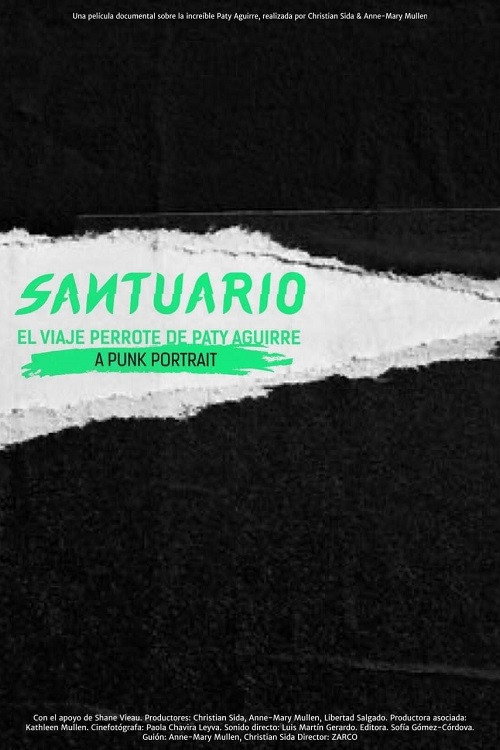 Movie poster for SANTUARIO: El Viaje Perrote de Paty Aguirre (2021)