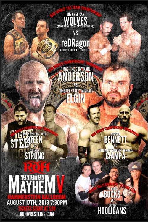 Movie poster for ROH: Manhattan Mayhem V (2013)
