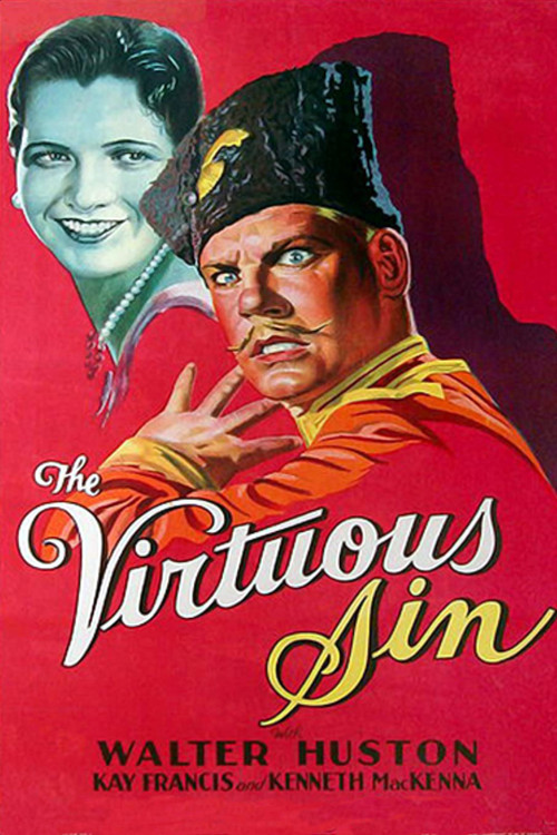 Movie poster for The Virtuous Sin (1930)