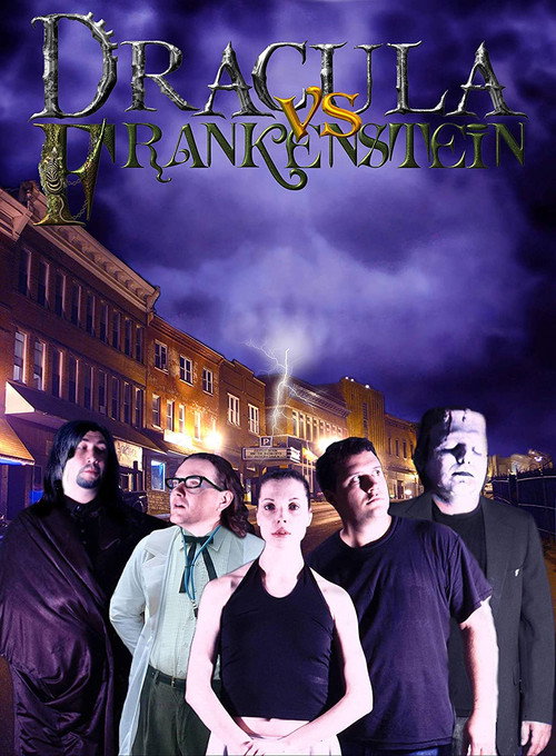 Movie poster for Dracula Vs Frankenstein (2002)