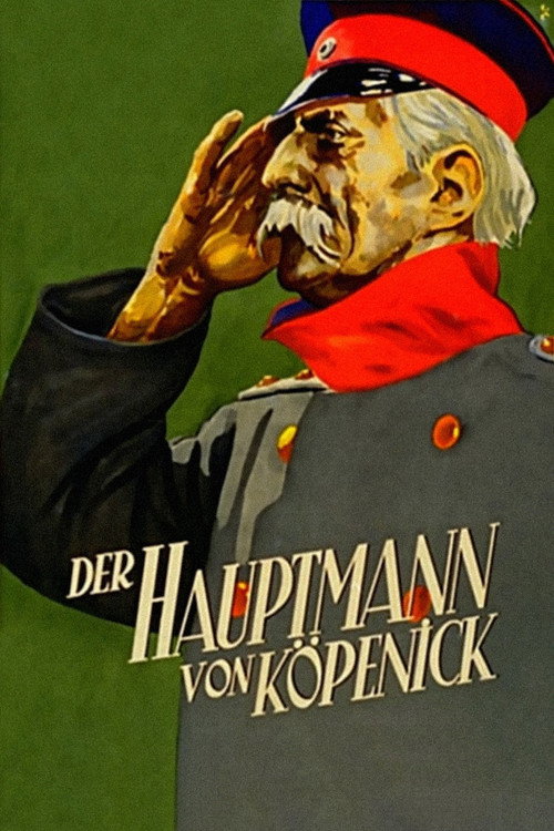 Movie poster for The Captain from Köpenick (1931)