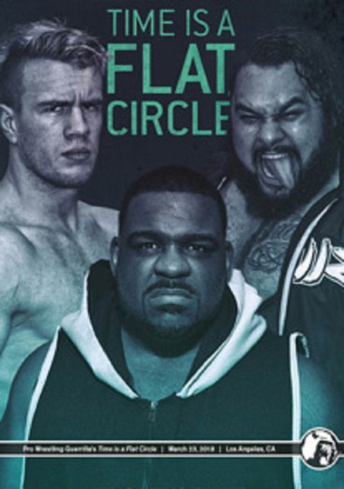 Movie poster for PWG: Time Is A Flat Circle (2018)