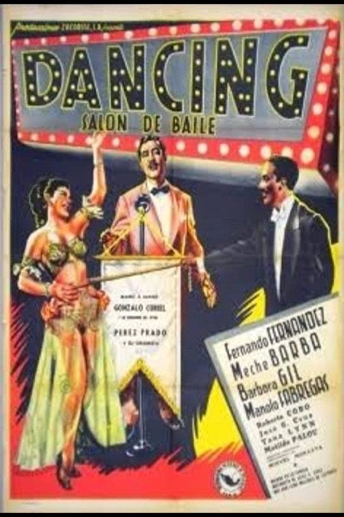 Movie poster for Dancing, salón de baile (1952)
