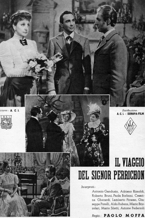 Movie poster for Il viaggio del signor Perrichon (1943)