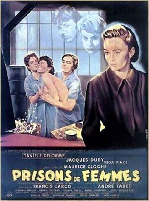 Movie poster for Women's Prison (1958)