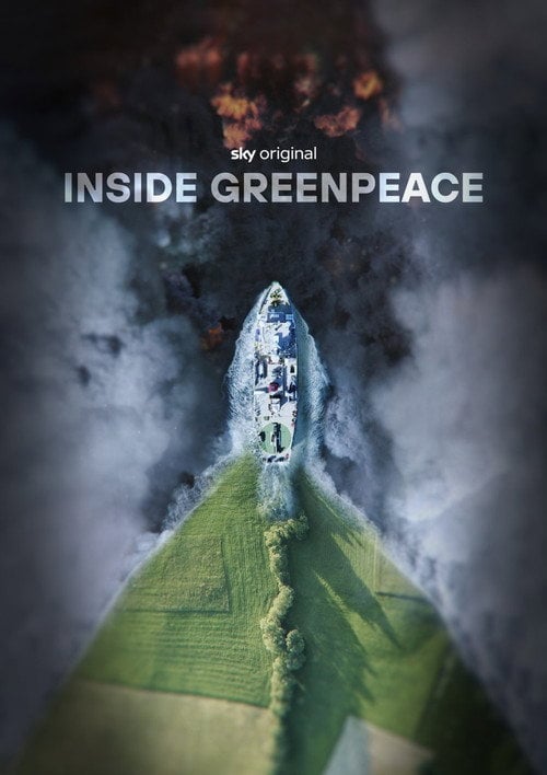 Series poster for Inside Greenpeace (2023)