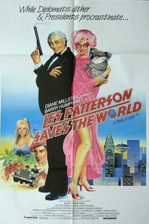Movie poster for Les Patterson Saves the World (1987)