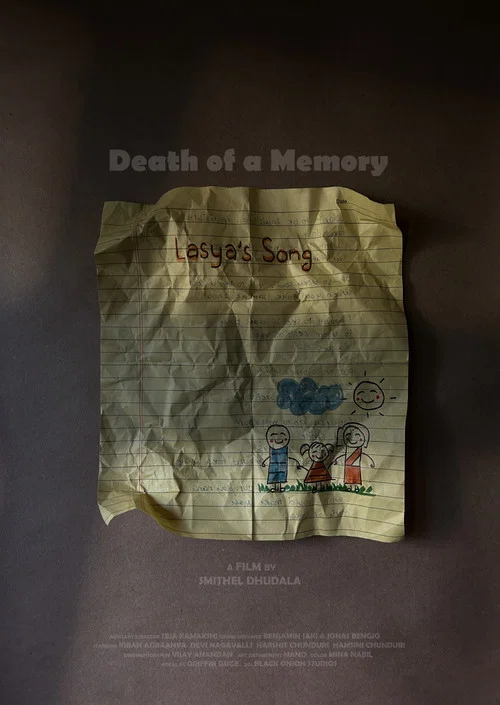 Movie poster for Death of a Memory