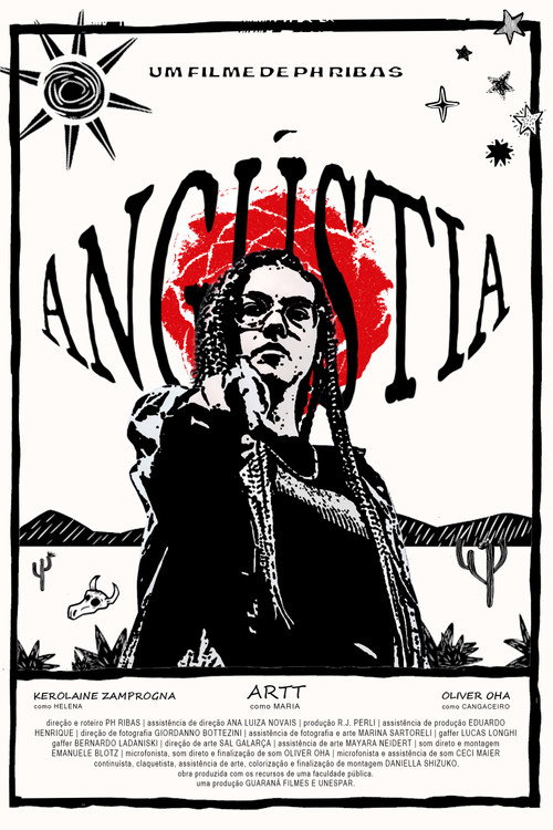 Movie poster for Angústia (2024)