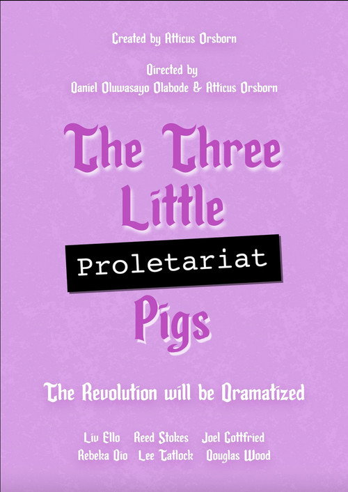 Movie poster for The Three Little (Proletariat) Pigs