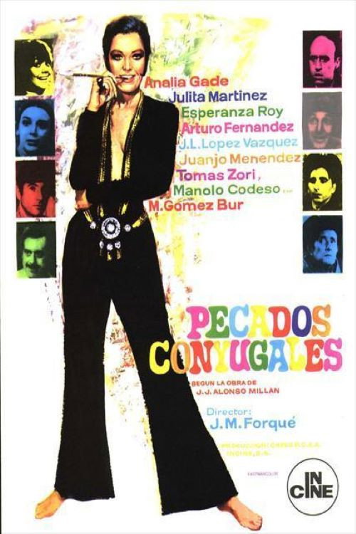 Movie poster for Pecados conyugales (1969)