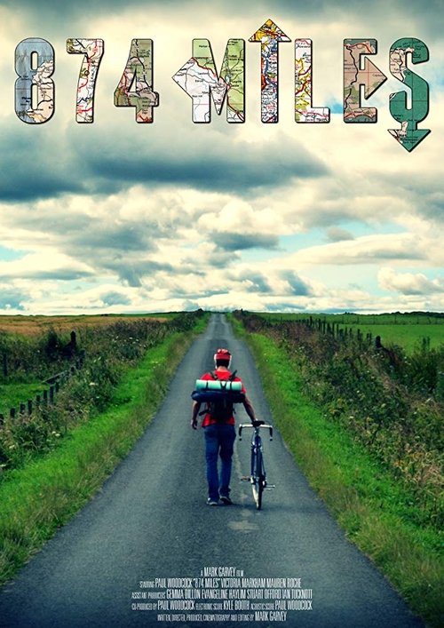 Movie poster for 874 Miles (2015)