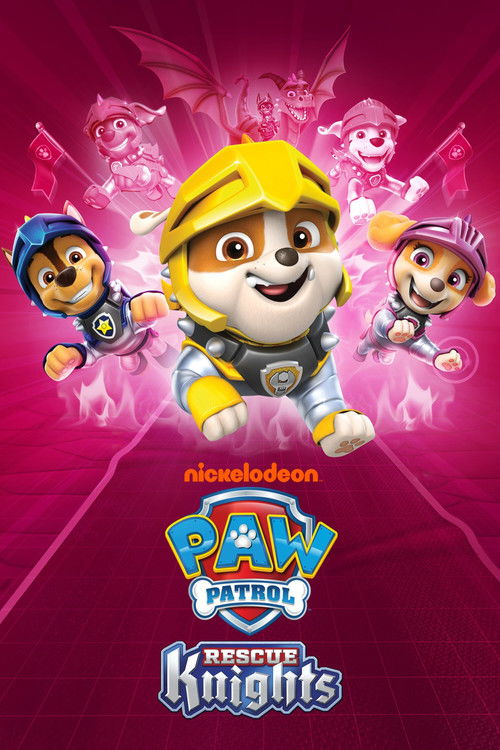 Movie poster for PAW Patrol: Rescue Knights (2022)