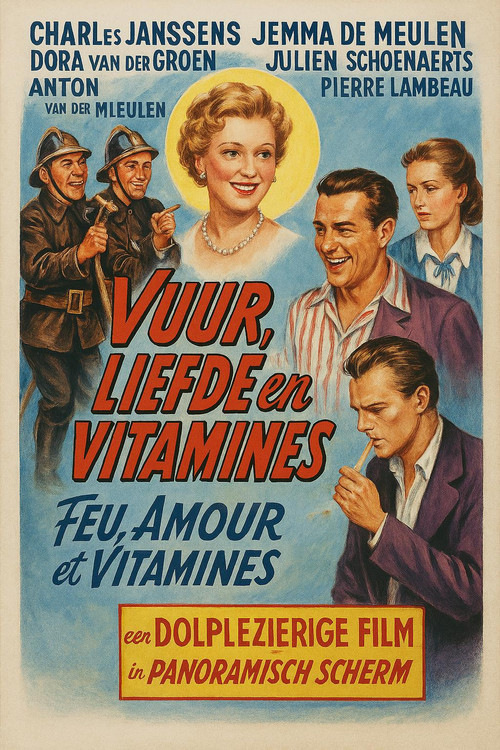 Movie poster for Fire, Love and Vitamins (1956)
