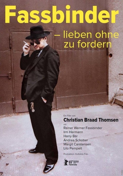 Movie poster for Fassbinder: Love Without Demands (2015)