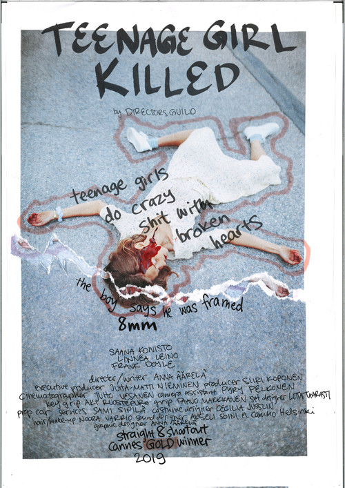 Movie poster for Teenage Girl Killed (2019)