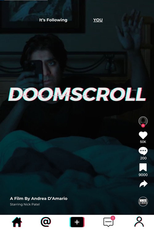 Movie poster for DOOMSCROLL (2025)