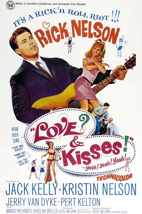 Movie poster for Love and Kisses (1965)