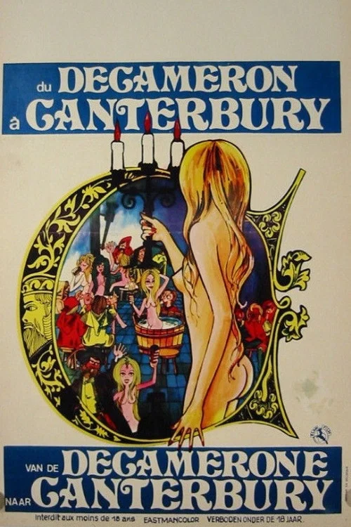 Movie poster for The Lusty Wives of Canterbury (1972)