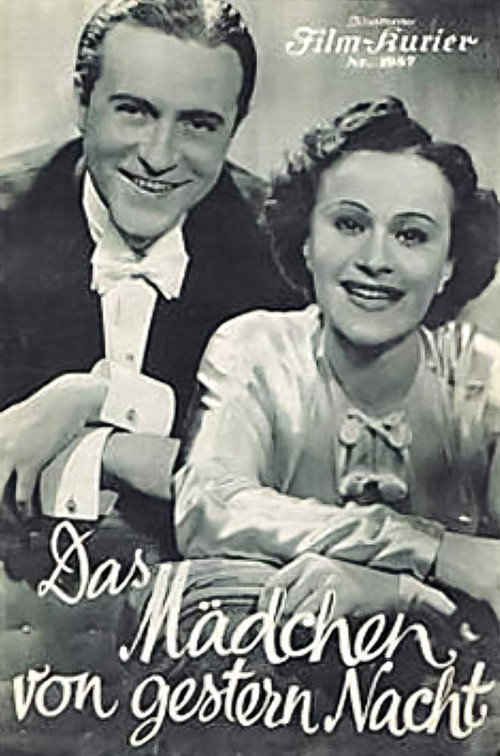 Movie poster for Das Mädchen von gestern Nacht (1938)