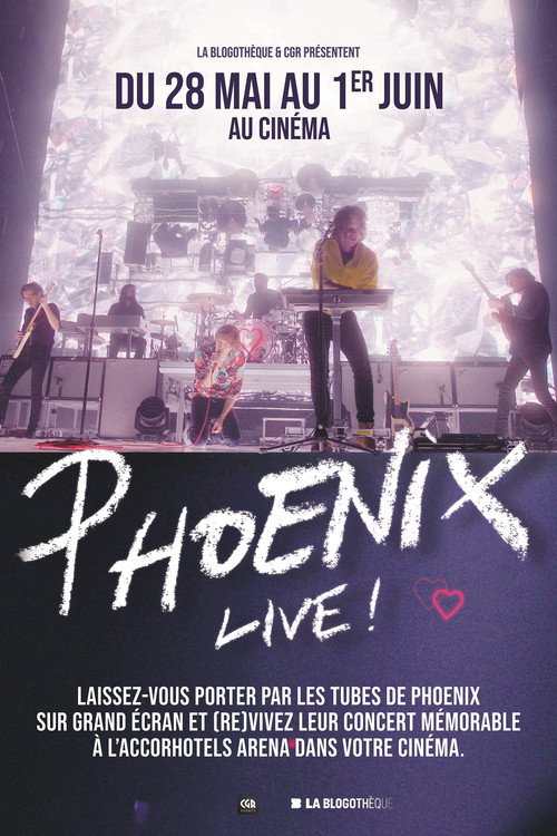 Movie poster for Phoenix Live ! - Le concert sur grand écran (2021)