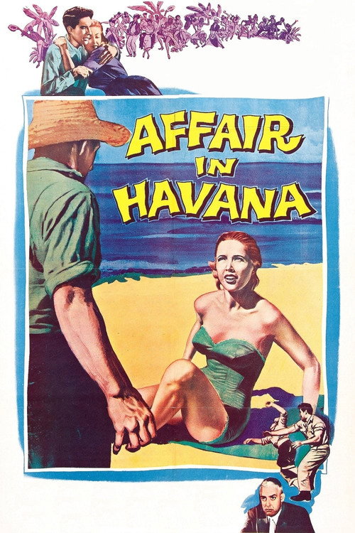 Movie poster for Affair in Havana (1957)