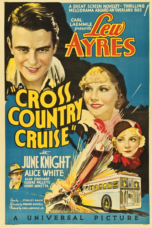 Movie poster for Cross Country Cruise (1934)