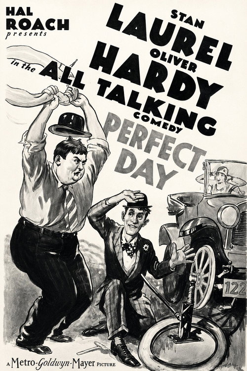 Movie poster for Perfect Day (1929)