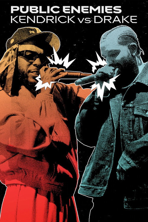 Movie poster for Public Enemies: Kendrick vs Drake (2024)
