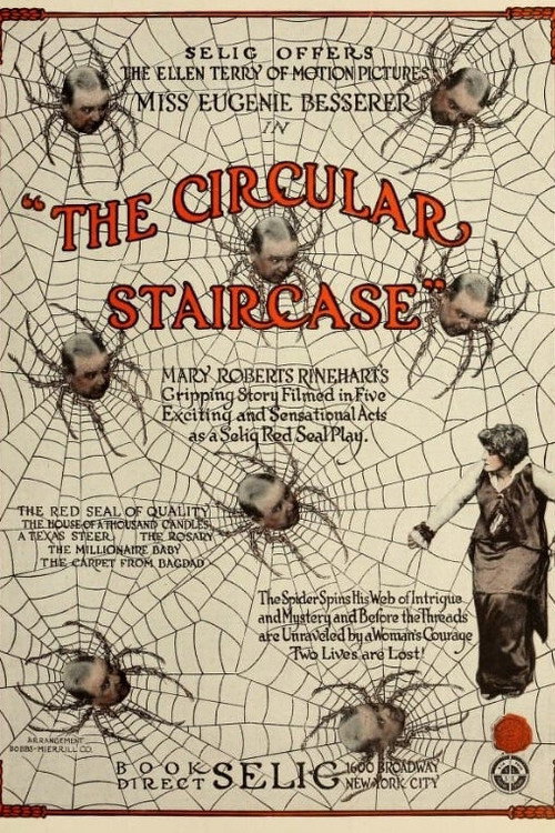 Movie poster for The Circular Staircase (1915)