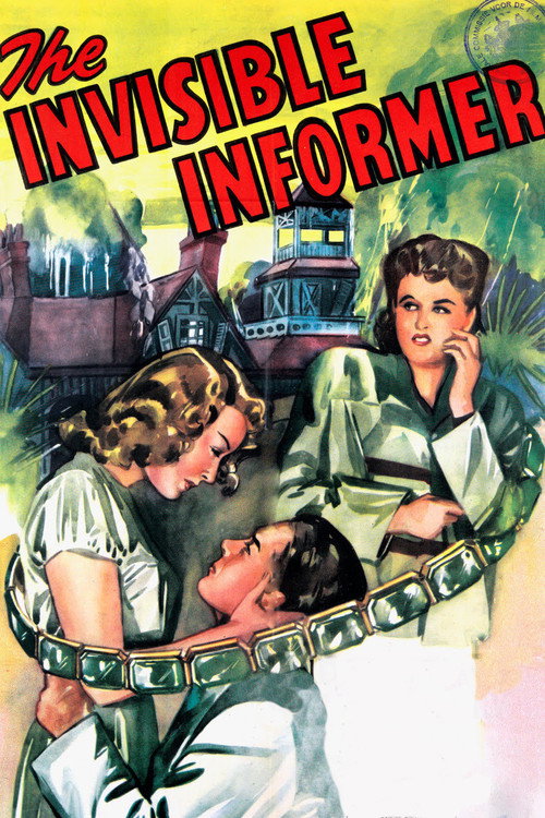 Movie poster for The Invisible Informer (1946)