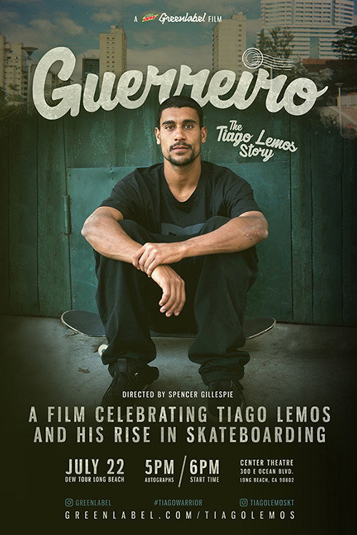 Movie poster for Guerreiro: The Tiago Lemos Story (2016)
