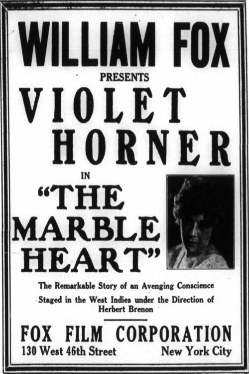 Movie poster for The Marble Heart (1916)