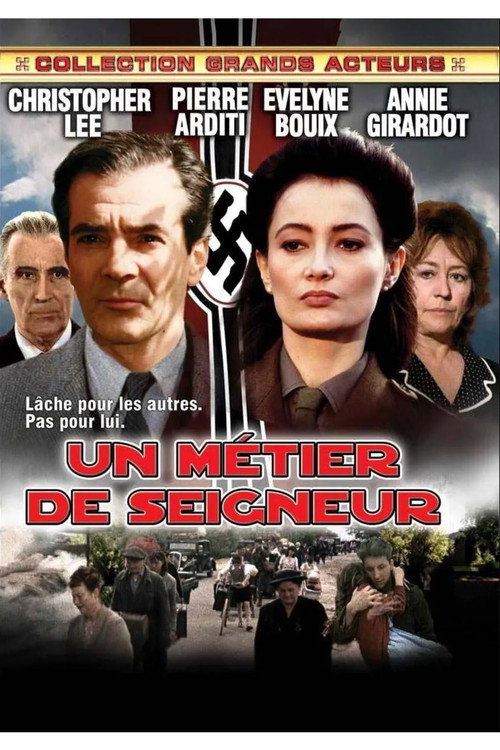 Movie poster for Un métier de seigneur (1986)