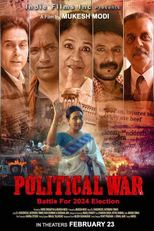 Movie poster for Political War (2024)