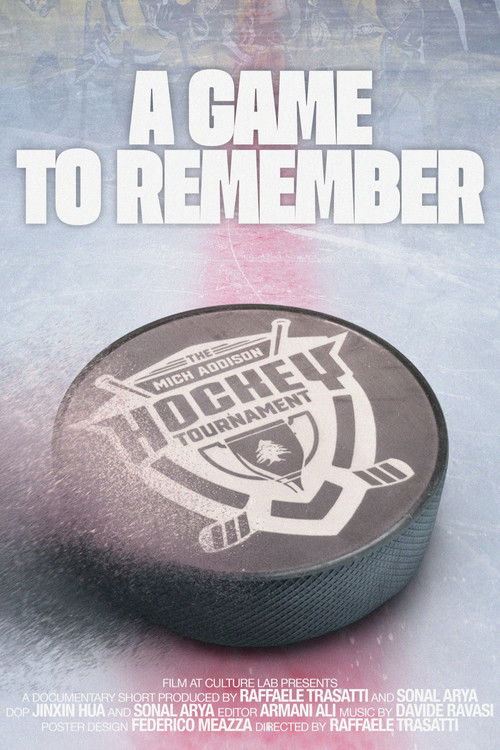 A Game To Remember poster