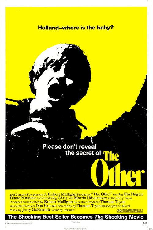 Movie poster for The Other (1972)