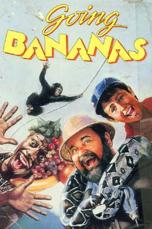 Movie poster for Going Bananas (1987)