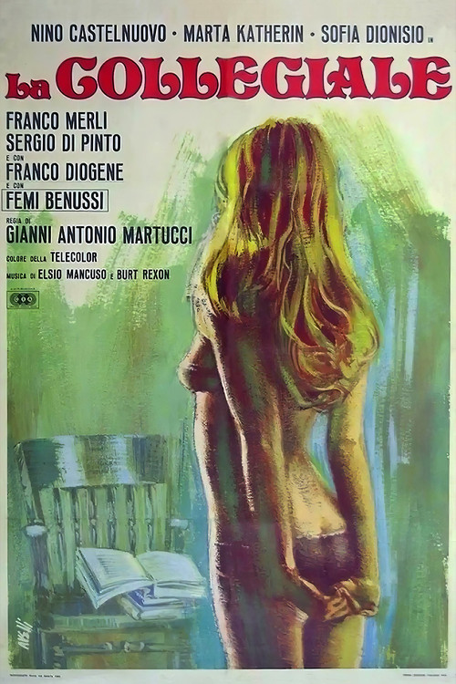Movie poster for La collegiale (1975)
