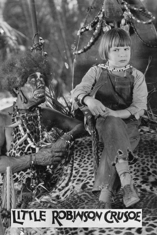 Movie poster for Little Robinson Crusoe (1924)