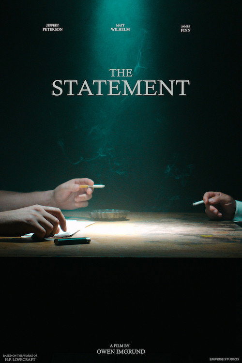 Movie poster for The Statement (2022)