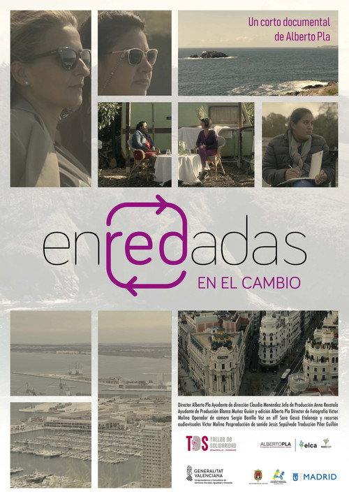 Movie poster for Enredadas en el cambio (2025)