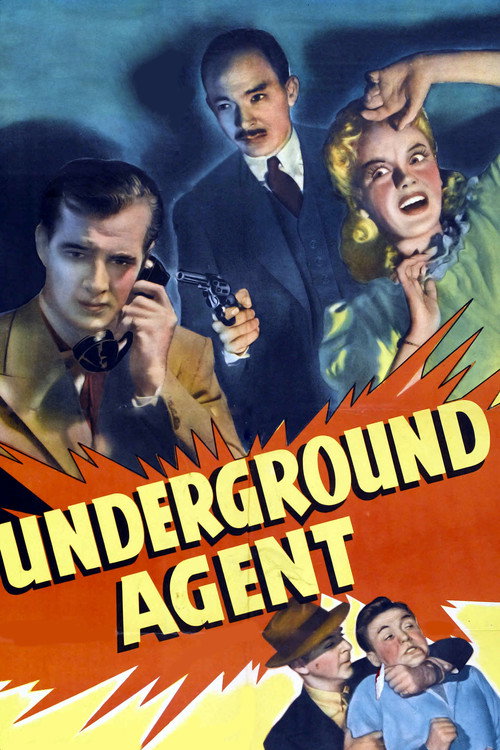 Movie poster for Underground Agent (1942)